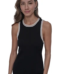 Dkny Jeans Women's Colorblocked Racerback Midi Dress - BOO