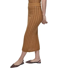 Dkny Jeans Women's Cable Pointelle-Stitch Skirt