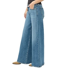 Silver Jeans Co. Women's Low Rise Ultra-Wide Leg Skater