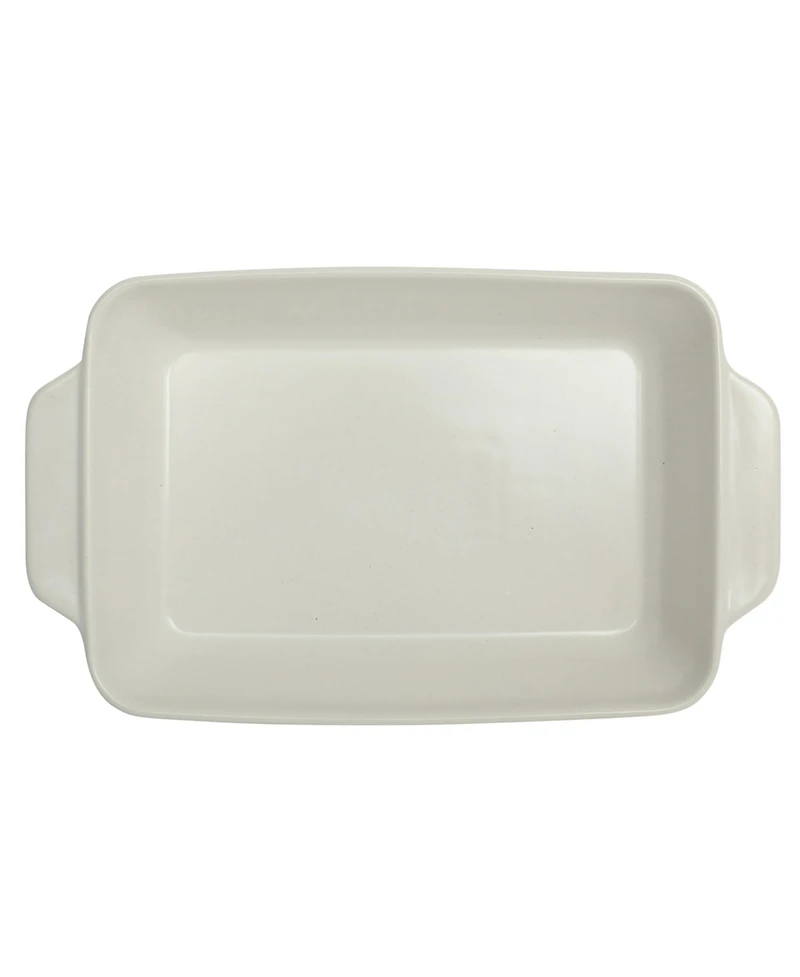 Gibson Home Beachmont 9 x 13 4 Qt Casserole Baking Dish for Oven, Ceramic Baking Pan, Lasagna Pan with Handles - Micorwave and Oven Safe