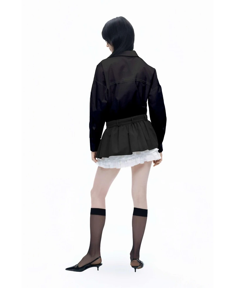 Nocturne Women's Shirt Collar Bodysuit