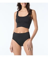 Beach House Sport Women's Racer Zip Front Tankini Top