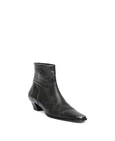 Maguire Shoes Lucena Heeled Pony-Hair Ankle Boot