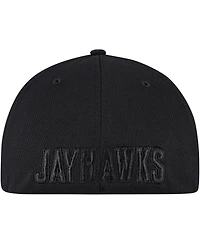Top of the World Men's Black Kansas Jayhawks Reflex Performance Flex Hat