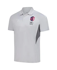 Adidas Men's Silver St. Louis City Sc 2025 Training Polo Shirt