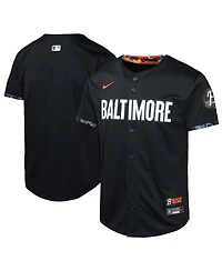 Nike Big Boys and Girls Black Baltimore Orioles City Connect Limited Jersey