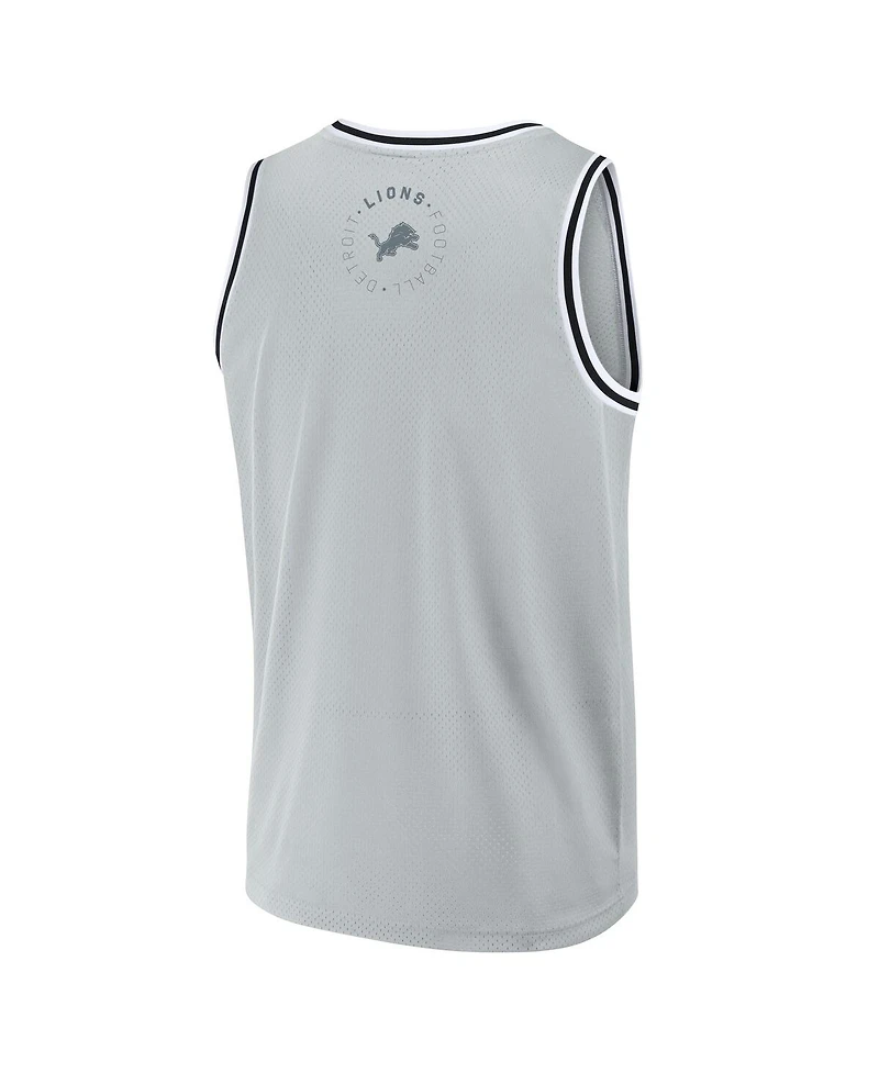 Fanatics Men's Silver Detroit Lions Elements Future Ground Jersey