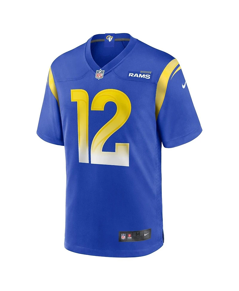 Nike Big Boys and Girls Puka Nacua Royal Los Angeles Rams Game Player Jersey