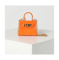 Women's Sunburst Sling Orange Mini Bag