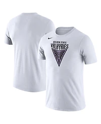 Nike Men's White Golden State Valkyries Logo Performance T-Shirt