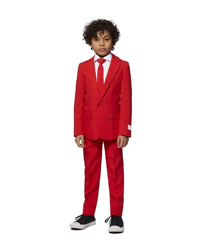 OppoSuits Toddler and Little Boys 3-Piece Devil Solid Suit Set