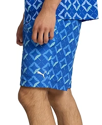 Puma Men's Resort Umbrella-Graphic Shorts