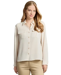 Jones New York Women's Long-Sleeve Utility Shirt