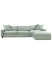 Mayela 2-Pc. Fabric Chaise Sectional, Exclusively at Macy's