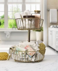 Mikasa Gourmet Basics Geneva 2-Tier Basket