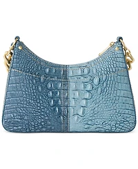 Brahmin Mod Esme Denim Secour Medium Leather Shoulder Bag