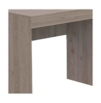 Contemporary Computer Desk with Two Drawers for Small Space Solutions
