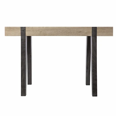 Rustic Writing Desk with Wood Grain – Versatile Home Office Table