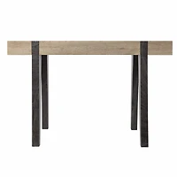 Rustic Writing Desk with Wood Grain – Versatile Home Office Table