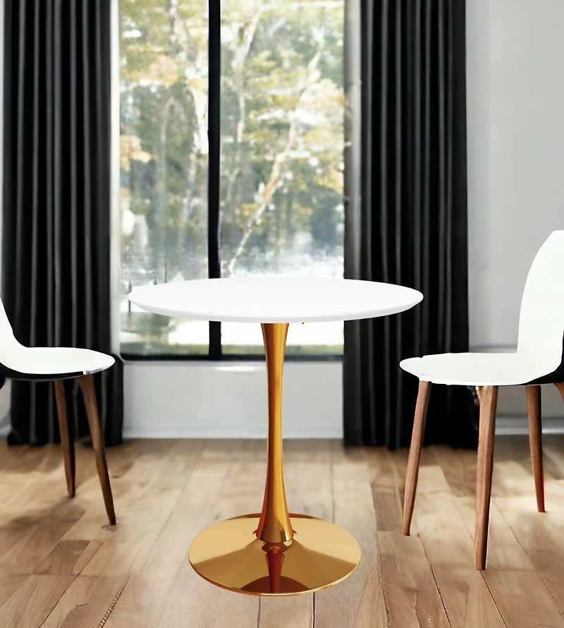 Rustic Metal Dining Table – A Bold Statement for Your Dining Space