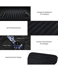 Inflatable Suv Air Backseat Mattress Travel Pad with Pump Camping
