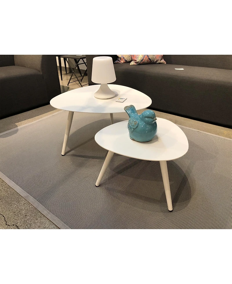Durable Aluminum Accent End Table – Perfect for Any Space