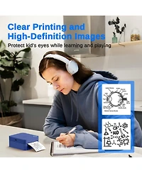 Sticker Printer, PM230 Mini Thermal Printer Bluetooth Portabel Maker with 3 Rolls of Paper