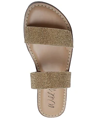 Wild Pair Ginnie Double-Band Slide Flat Sandals, Created for Macy's