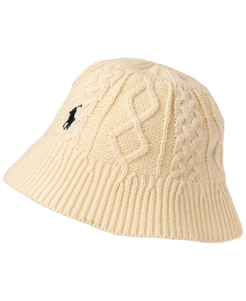 Polo Ralph Lauren Men's Cable Knit Bucket Hat