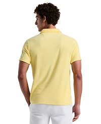 Original Penguin Men's Slim Fit Short Sleeve Terry Open Collar Polo Shirt