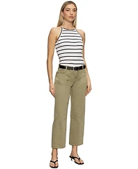 Sanctuary Women's District Twisted-Seam Column Ankle Jeans