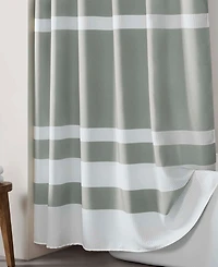 Madison Park Spa Waffle 3M-Scotchgard Shower Curtain, 54" x 78"