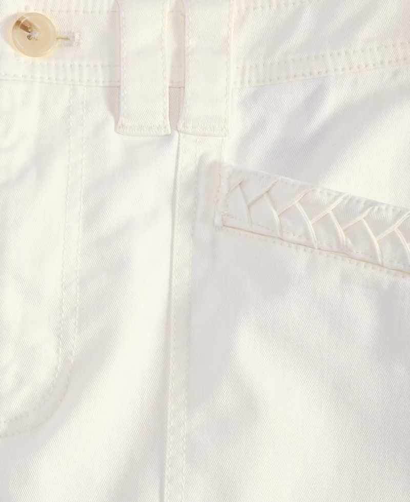 On 34th Women's Braided-Trim Cargo Pants, Exclusively at Macy's