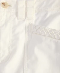 On 34th Women's Braided-Trim Cargo Pants, Exclusively at Macy's