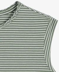 On 34th Women's Braided-Neck Crewneck T-Shirt, Exclusively at Macy's