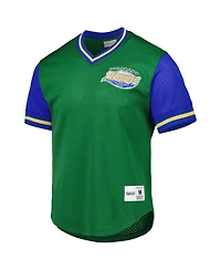 Mitchell & Ness Men's Green Colorado Rapids Mesh V-Neck T-Shirt