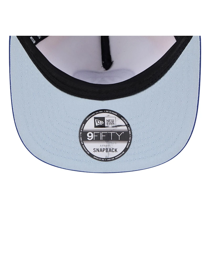 New Era Men's White Atlanta United Fc 2024 Jersey Hook A-Frame Trucker 9FIFTY Snapback Hat