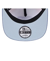 New Era Men's White Atlanta United Fc 2024 Jersey Hook A-Frame Trucker 9FIFTY Snapback Hat