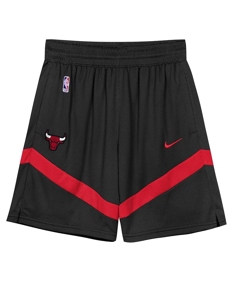 Nike Preschool 2-Piece Black Chicago Bulls Mesh Tank Top and Shorts Set