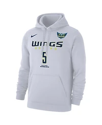 Nike Men's Paige Bueckers White Dallas Wings 2025 Wnba Draft Heroine Edition Name Number Pullover Hoodie