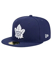 New Era Men's Navy Toronto Maple Leaf's Core 59FIFTY Fitted Hat