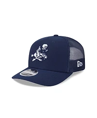 New Era Men's Navy Dallas Cowboys 9SEVENTY Stretch Snap Trucker Hat