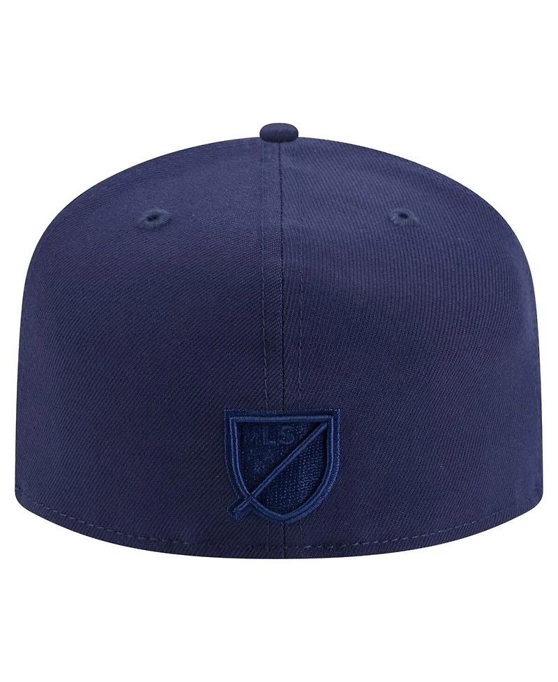 New Era Men's Navy Nashville Sc Color Pack A-Frame 59FIFTY Fitted Hat