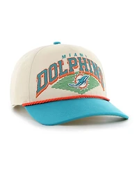 '47 Brand Men's Cream Miami Dolphins Pomona Rope Adjustable Hitch Hat