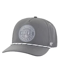 '47 Brand Men's Gray San Francisco 49ers Suburbia Hitch Adjustable Hat