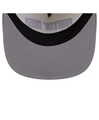 New Era Men's White Notre Dame Fighting Irish Collegiate 9FIFTY A-Frame Snapback Hat