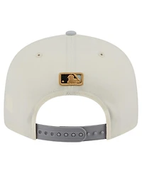 New Era Men's White Los Angeles Dodgers 2024 World Series Champions Parade Takedown 9FIFTY Snapback Hat