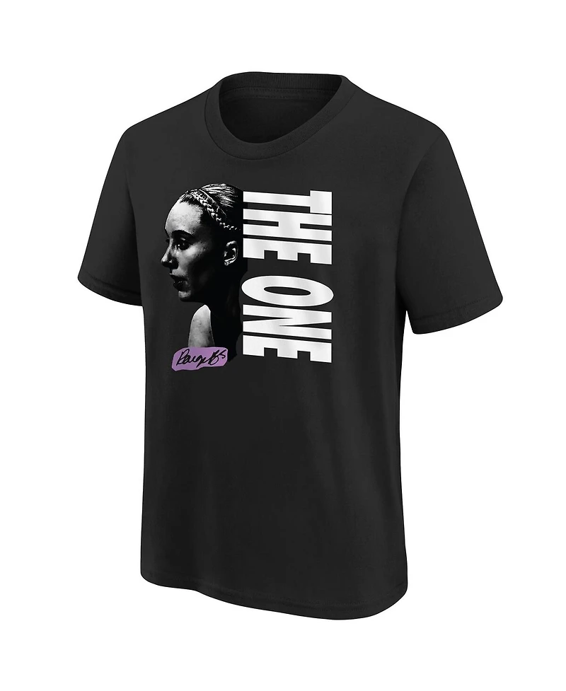 Nike Big Boys and Girls Paige Bueckers Black 2025 Wnba Draft The One T-Shirt