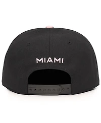 Fan Ink Men's Black Inter Miami Cf Tahiti Adjustable Hat