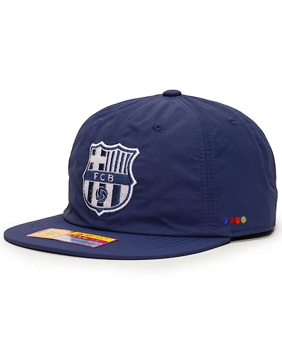 Fan Ink Men's Navy Barcelona Pipeline Adjustable Hat